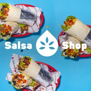 Salsa Shop klantimpressie met Logo